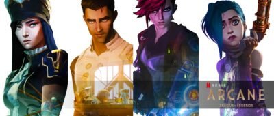 ARCANE | Riot Games e Netflix revelam pôsteres de personagens e elenco de voz na série