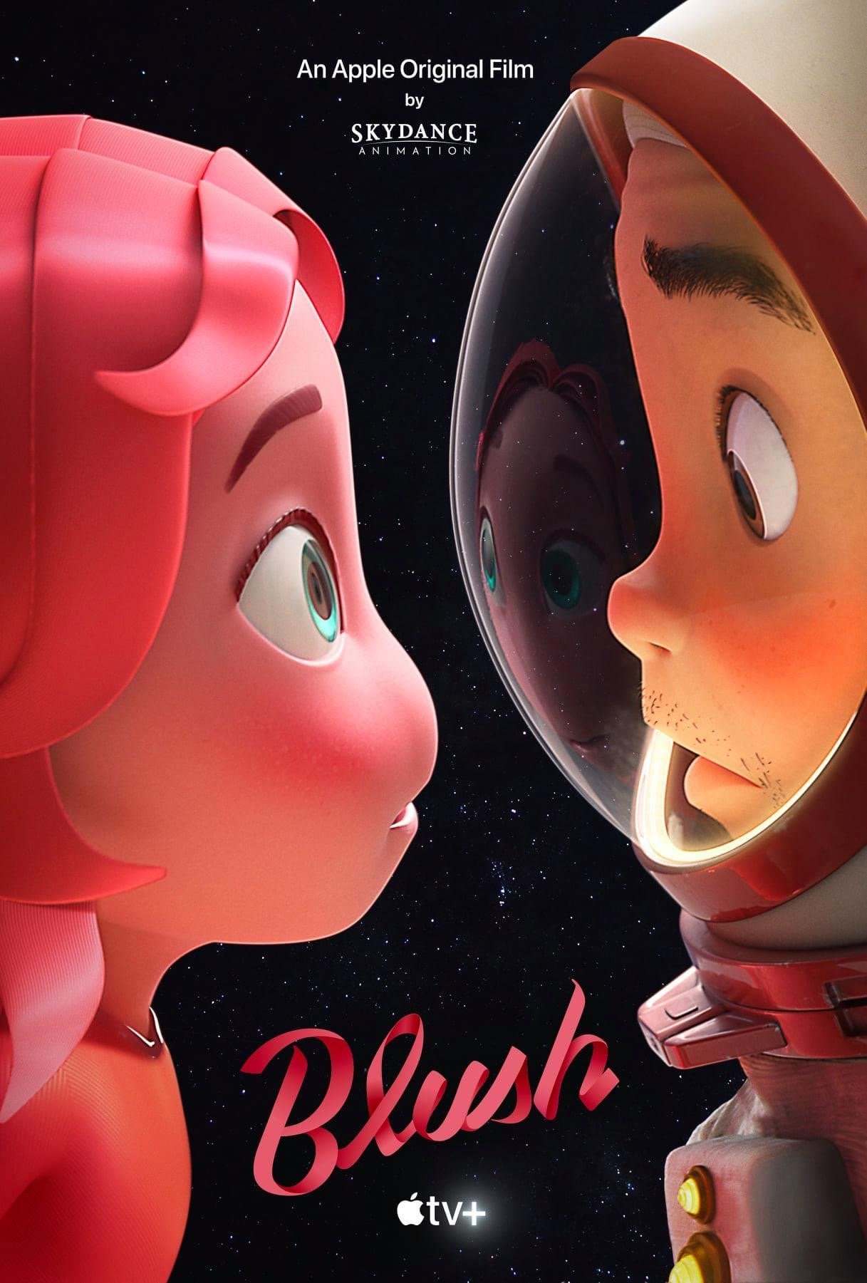BLUSH Curta metragem animado Apple TV e Skydance Animation Poster - Blush | Animação de ficção científica, curta-metragem produzido pela Apple Original e Skydance Animation