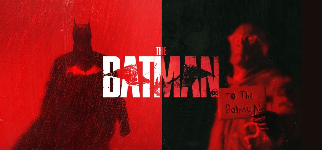 Batman | Novos pôsteres com Robert Pattinson como Batman e Paul Dano como o vilão Charada
