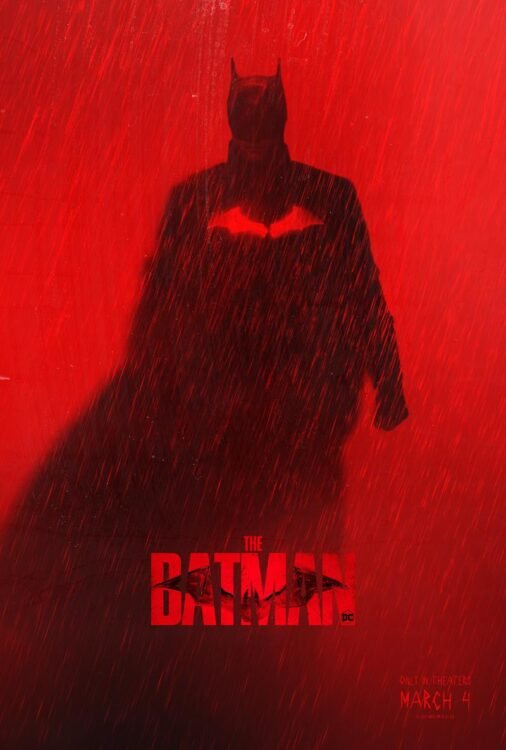 The Batman | Poster com Robert Pattinson como Batman
