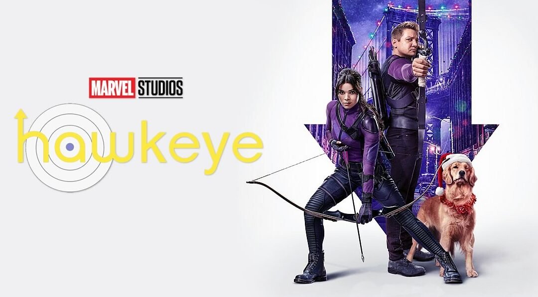 Hawkeye | Novo pôster da série Disney Plus com Hailee Steinfeld, Jeremy Renner e o cão Lucky