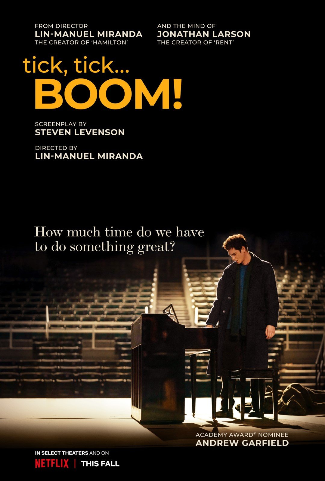 Tick, tick...BOOM! | Andrew Garfield na adaptação do musical autobiográfico de Jonathan Larson em filme na Netflix