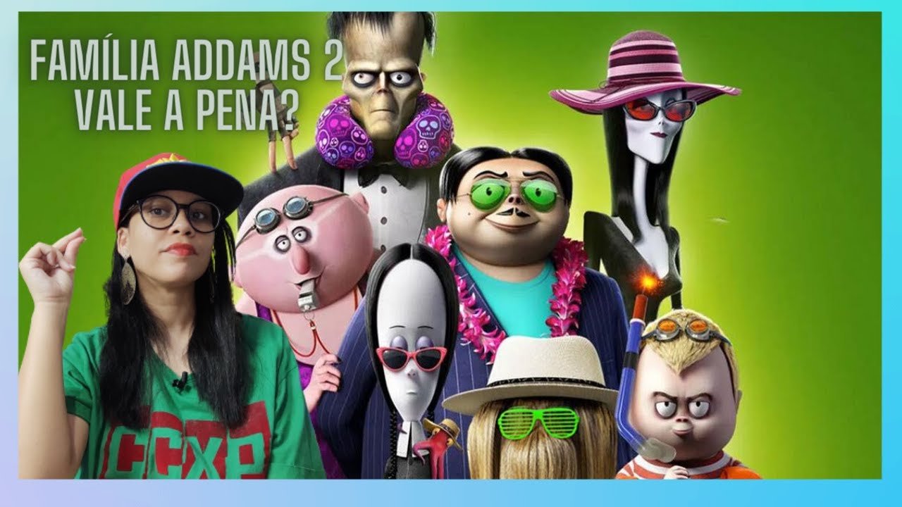 A Família Addams 2: Pé Na Estrada | Análise da Animação com vozes de Charlize Theron e Chloë Grace Moretz