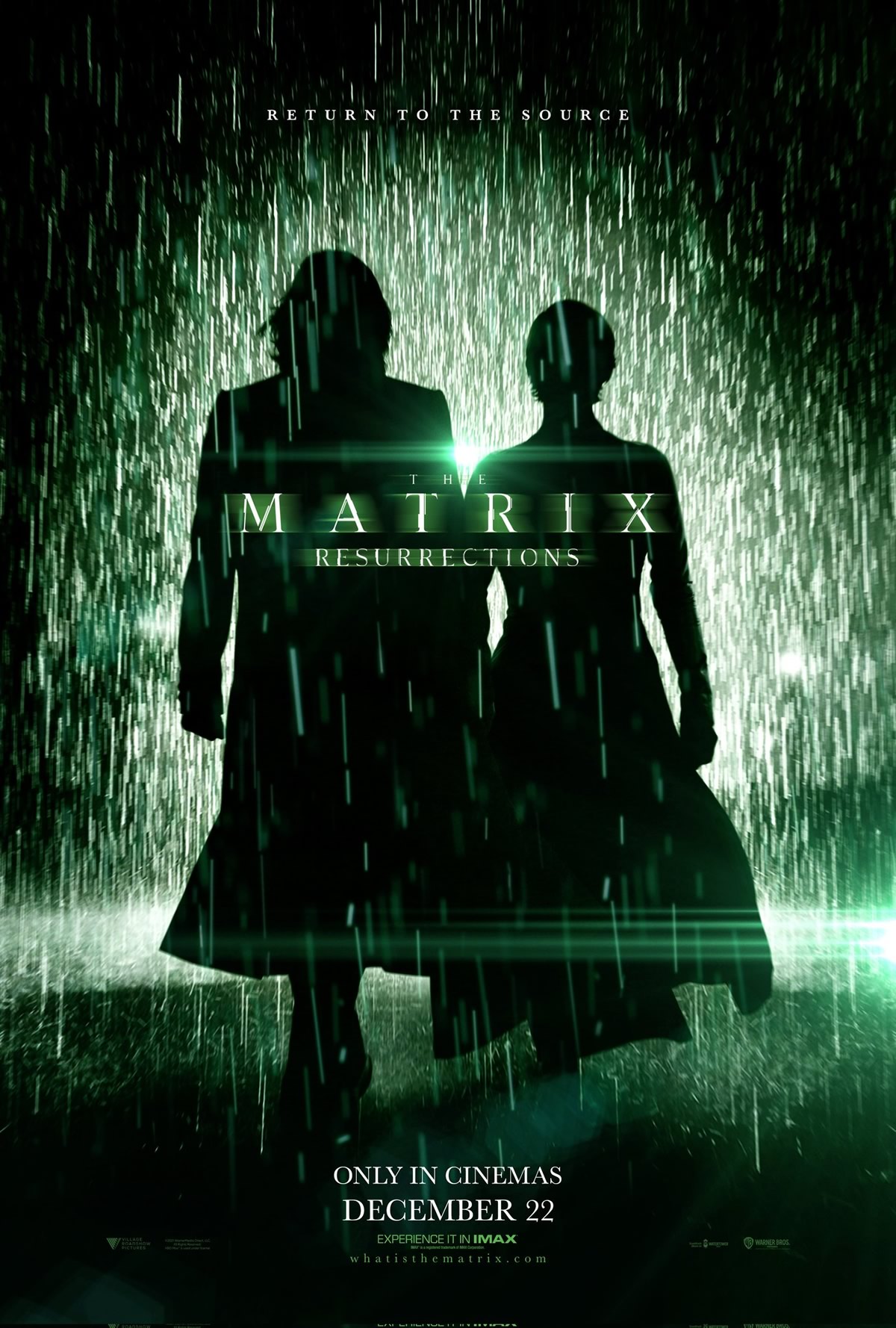 THE MATRIX: RESURRECTIONS | A Warner Bros divulgou novo pôsteres com Neo e Trinity