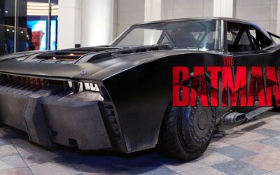 The Batman | O Batmóvel de Matt Reeves está em exibição no hotel WB Abu Dhabi