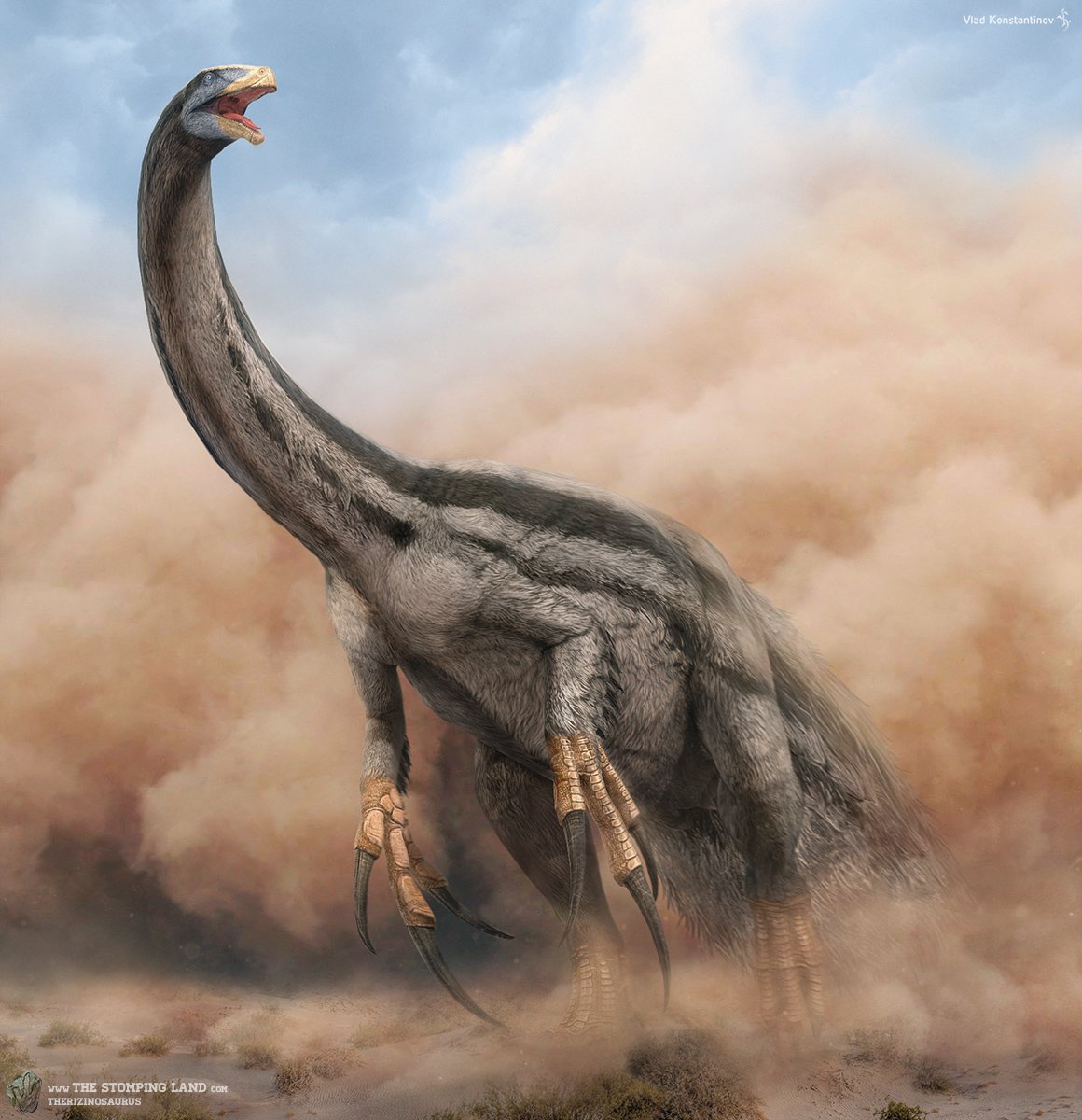 Jurassic World: Domínio - Bryce Dallas sendo caçada por um dinossauro Therizinosaurus da Total Film
