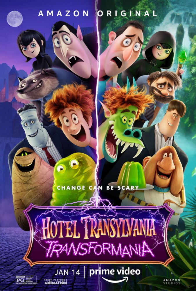 Hotel Transilvânia: Transformonstrão | Cartazes individuais dos personagens transformados em humanos