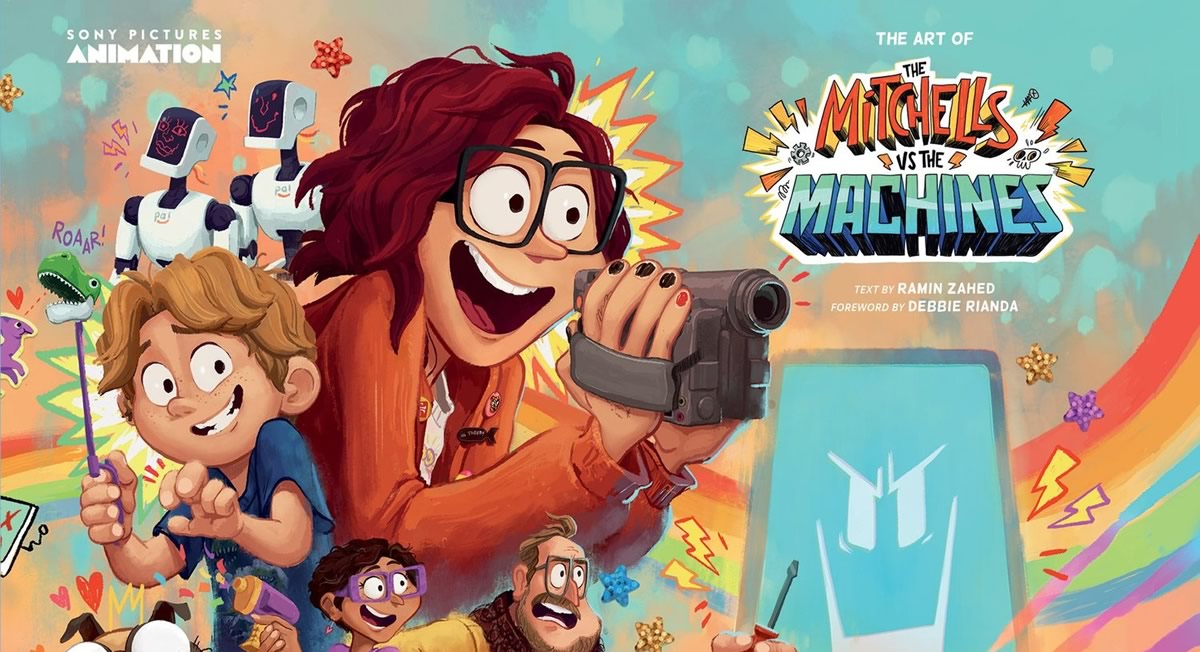 A Família Mitchell e a Revolta das Máquinas | Netflix libera artbook online gratuito da animação