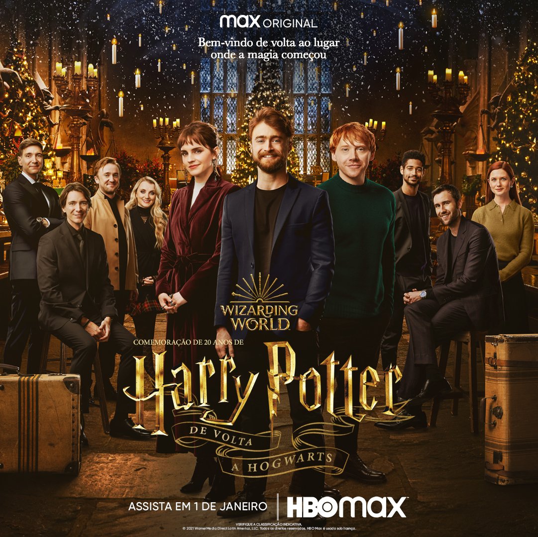 Harry Potter De Volta A Hogwarts | Comemoração de 20 Anos na HBO MAX