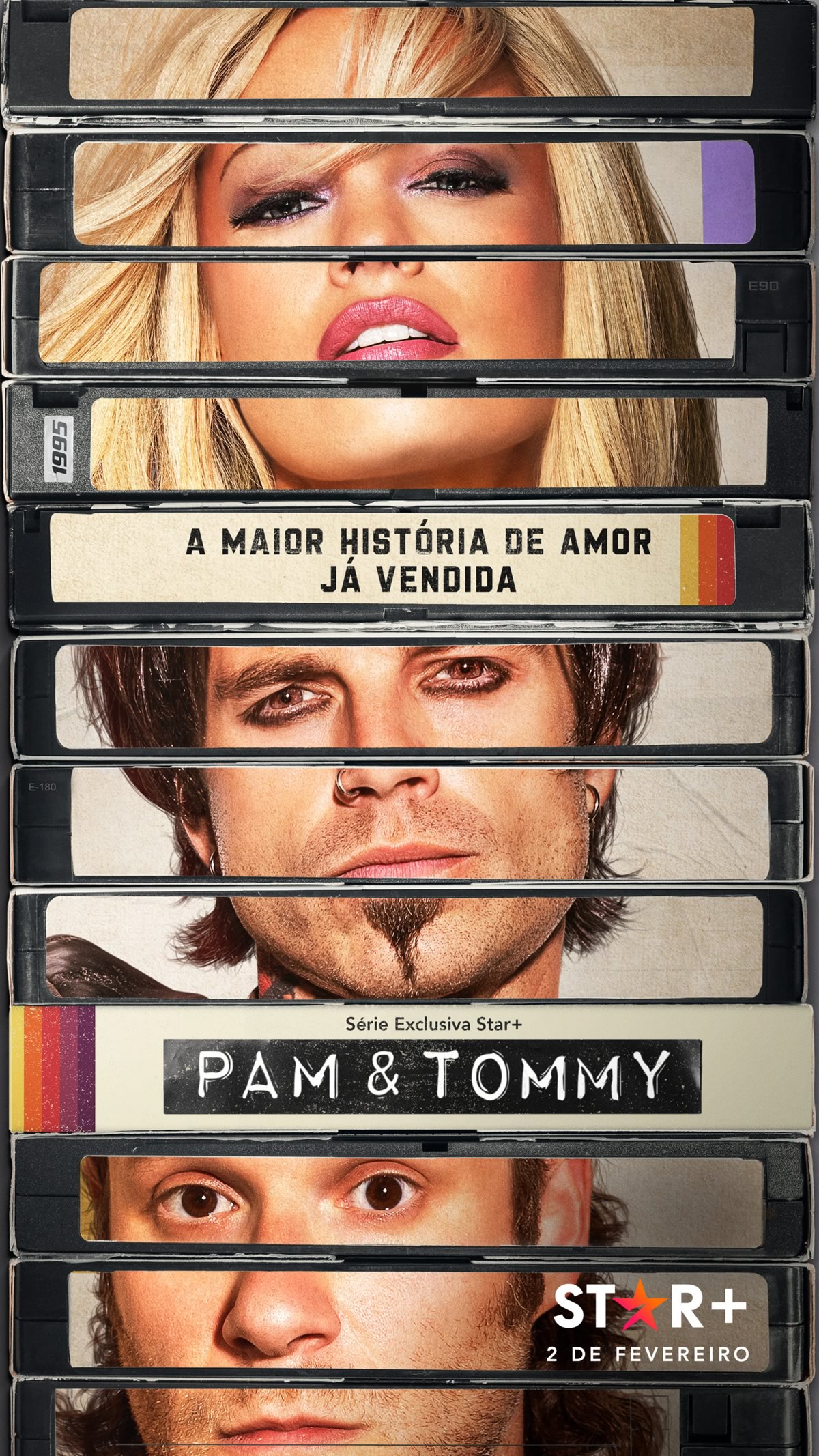 Pam & Tommy | Série sobre o casal Pamela Anderson e Tommy Lee, com Lily James e Sebastian Stan na Star Plus