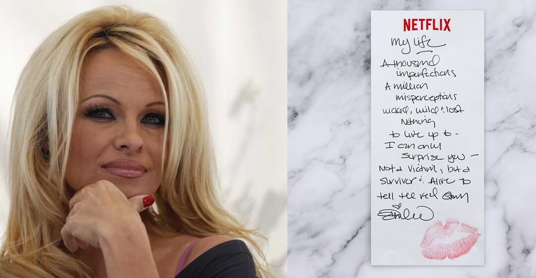 Pamela Anderson vai contar a história de sua vida e carreira em documentário na Netflix