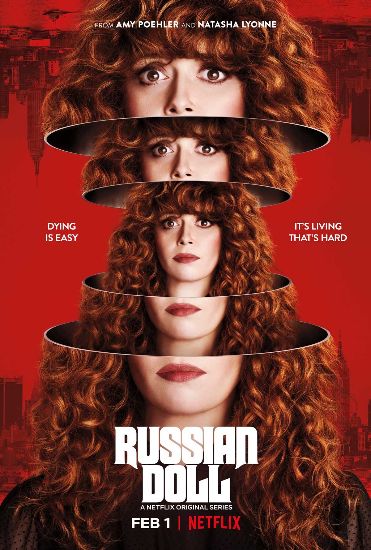 Boneca Russa Primeira Temporada | Netflix série de ficção científica existencial com Natasha Lyonne e Charlie Barnett