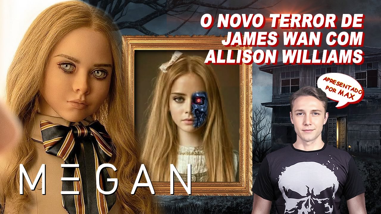 M3GAN | Terror de ficção científica de James Wan com Allison Williams, tem pôster revelando a boneca com Inteligência Artificial