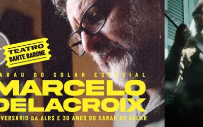 Marcelo Delacroix apresenta show Híbrido no Teatro Dante Barone dia 20 de abril de 2022