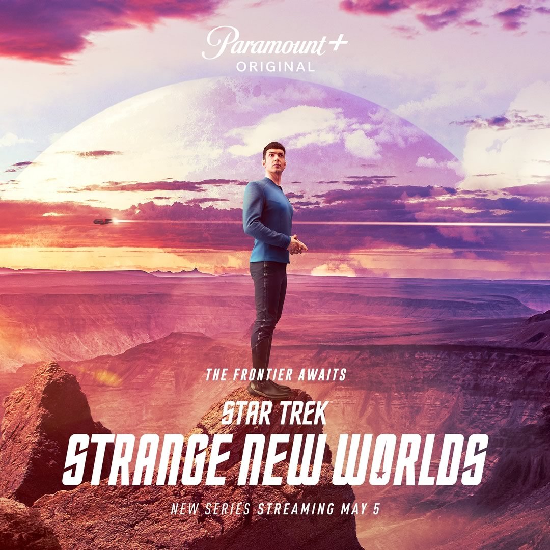 Star Trek: Strange New Worlds | Série da Paramount Plus tem pôsteres individuais da tripulação