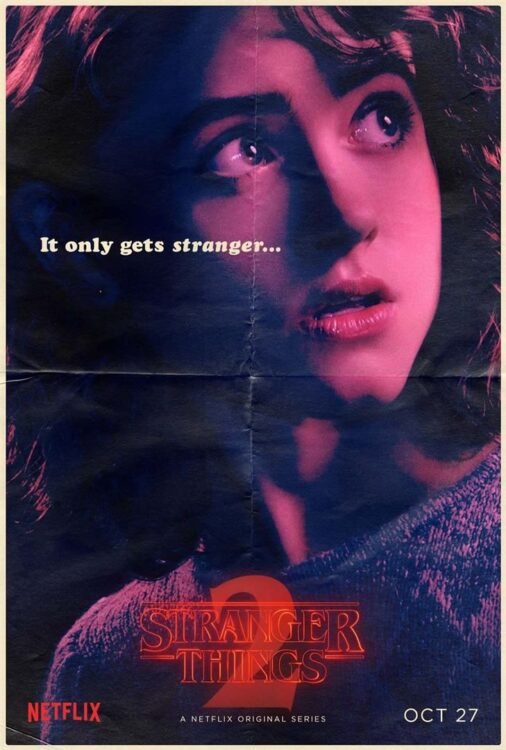 Stranger Things Segunda Temporada serie Netflix Poster 12 506x750 - Stranger Things Segunda Temporada | Netflix divulga vídeo de resumo dos acontecimentos da série