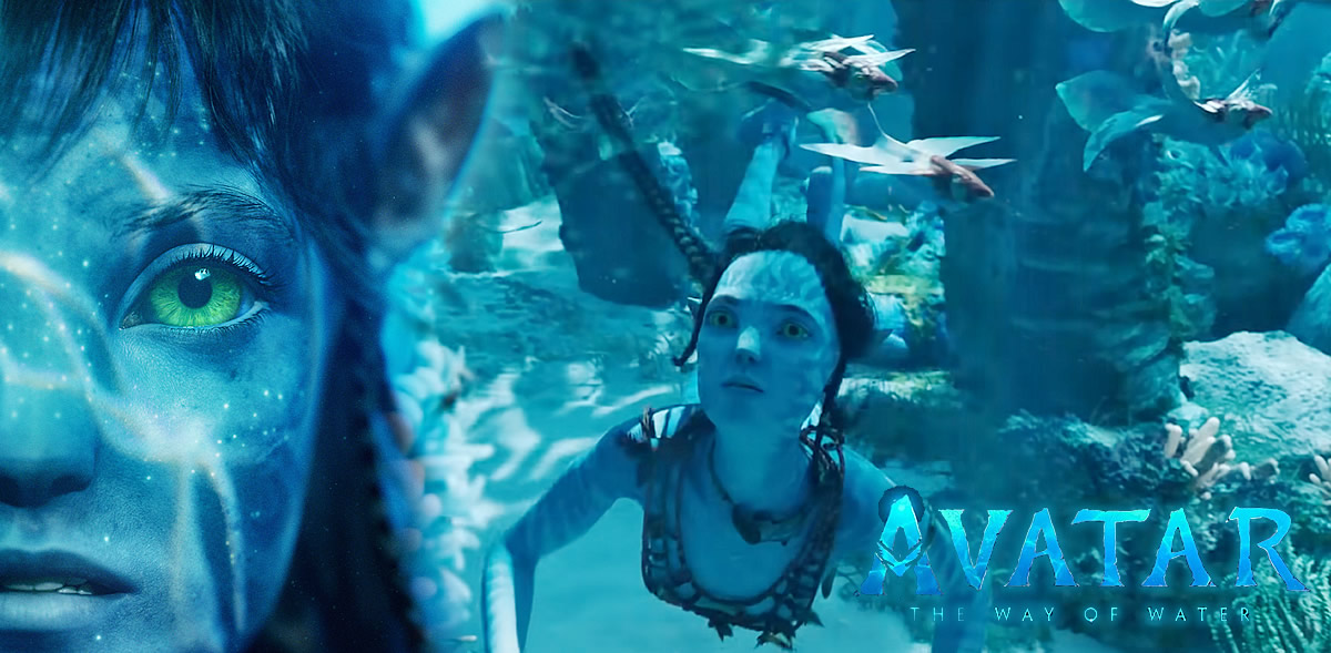 Avatar: O Caminho da Água | Teaser da sequência de James Cameron com Zoe Saldana e Sam Worthington