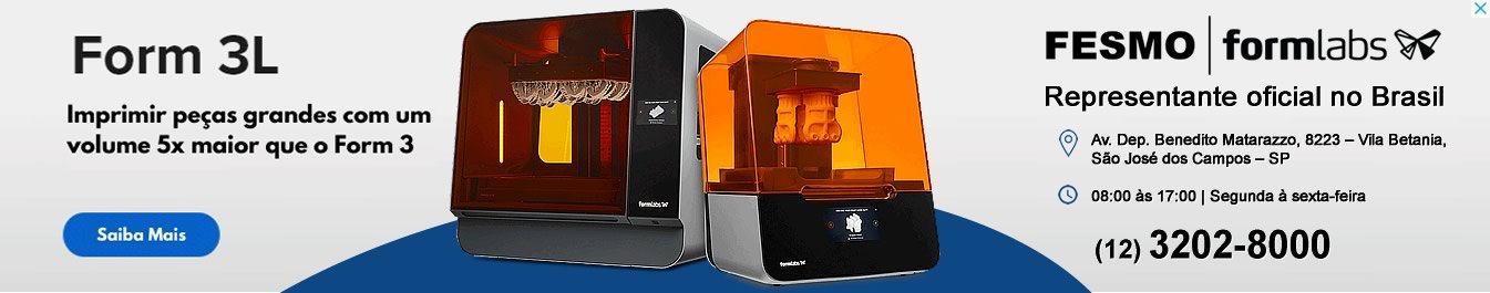 Form 3L Impressora 3D de Resina - Fesmo representante oficial Formlabs