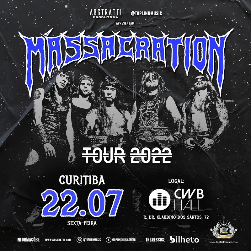 Massacration | Banda humorística de Heavy Metal retorna aos palcos com show especial em Curitiba