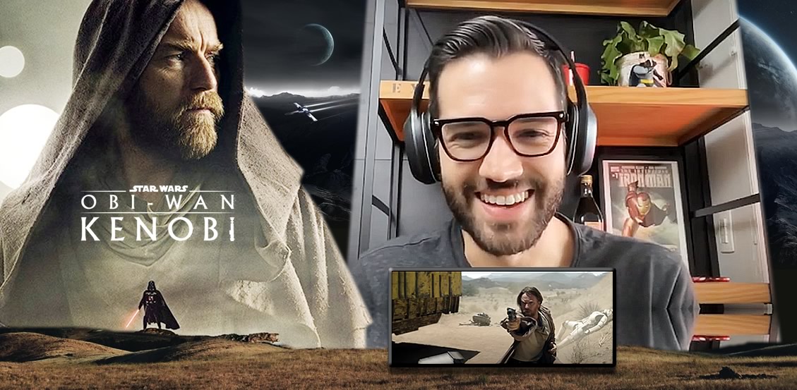 Obi-Wan Kenobi | Gustavo Girotto em react de trailer da série Star Wars com Ewan McGregor