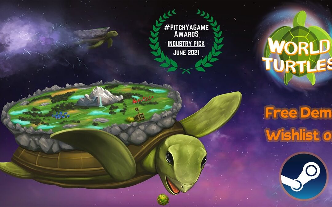 World Turtles, um incrível construtor de colônias nas costas de uma tartaruga gigante, em breve para PC