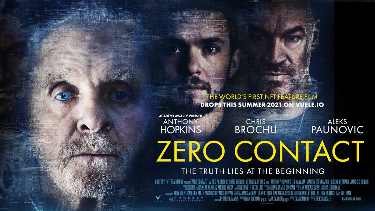 ZERO CONTACT | Anthony Hopkins em thriller futurista lançado ano passado pela plataforma NFT Vuele
