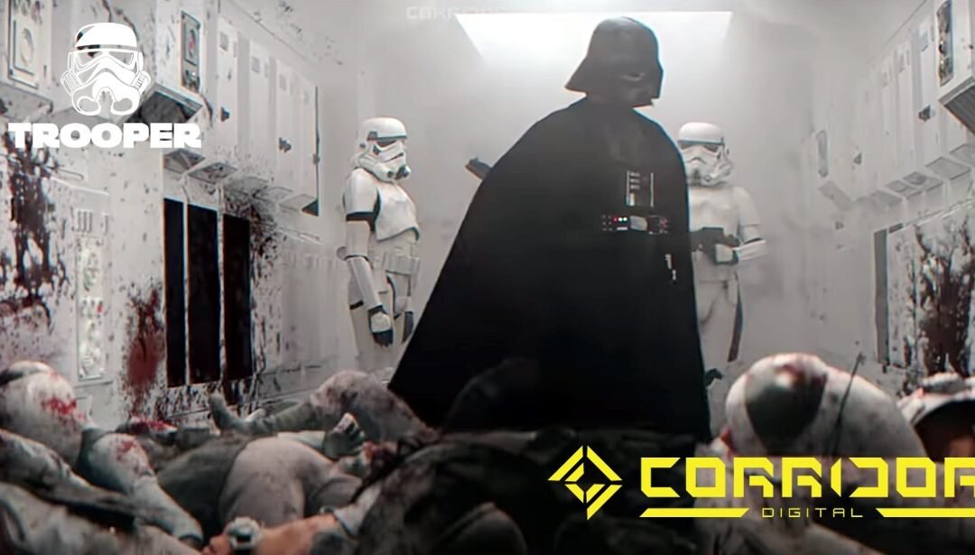 Star Wars | Equipe do Corridor Digital se reúnem para corrigir o problema de visão dos Stromtroopers em Uma Nova Esperança