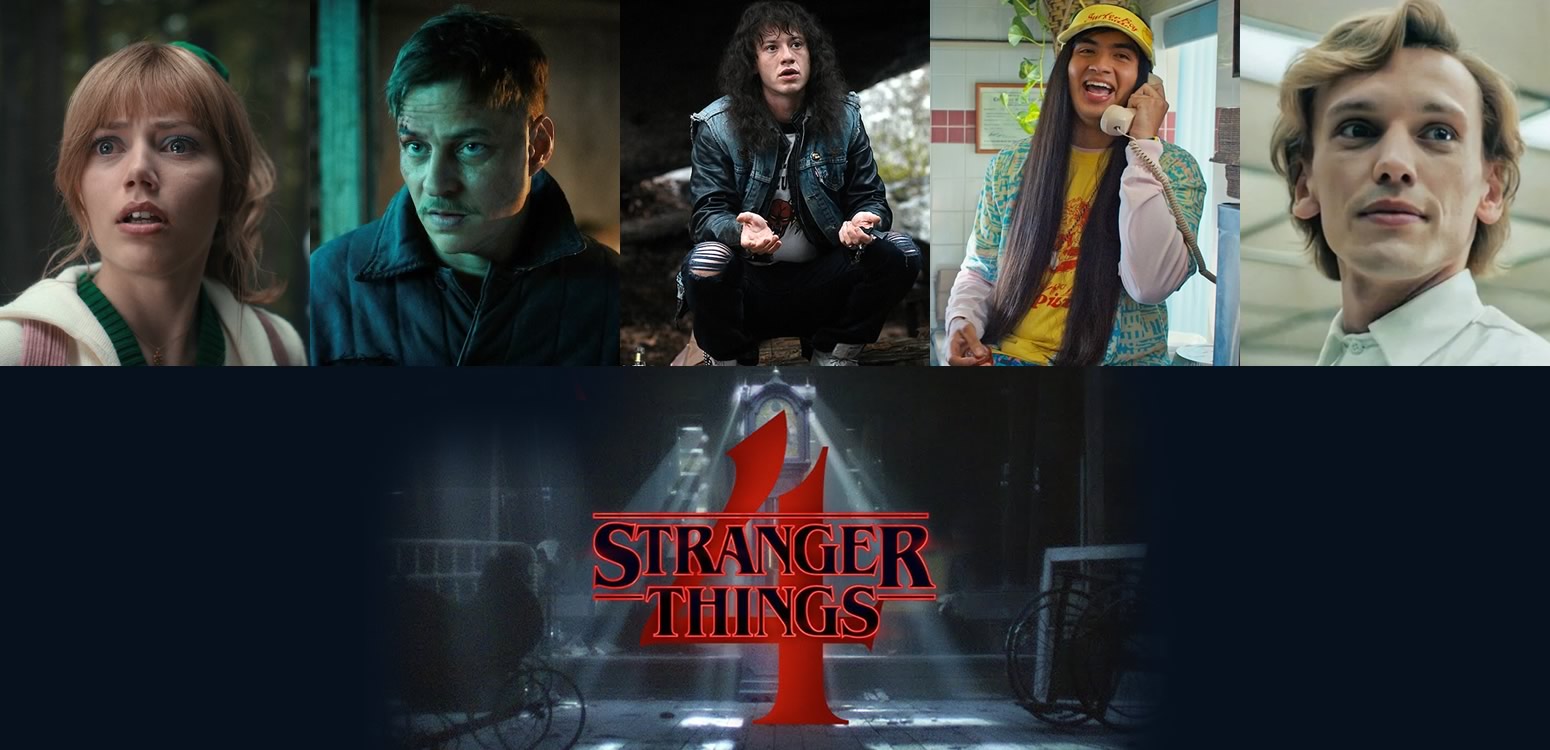 STRANGER THINGS: PERSONAGENS NOVOS