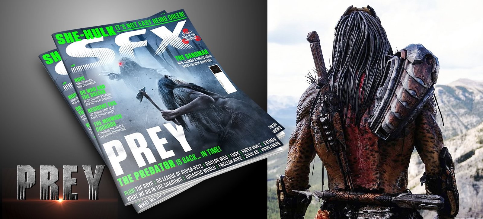 PREY | Novas imagens inéditas divulgadas pela SFX Magazine de Predador 5 com Amber Midthunder e dirigido por Dan Trachtenberg