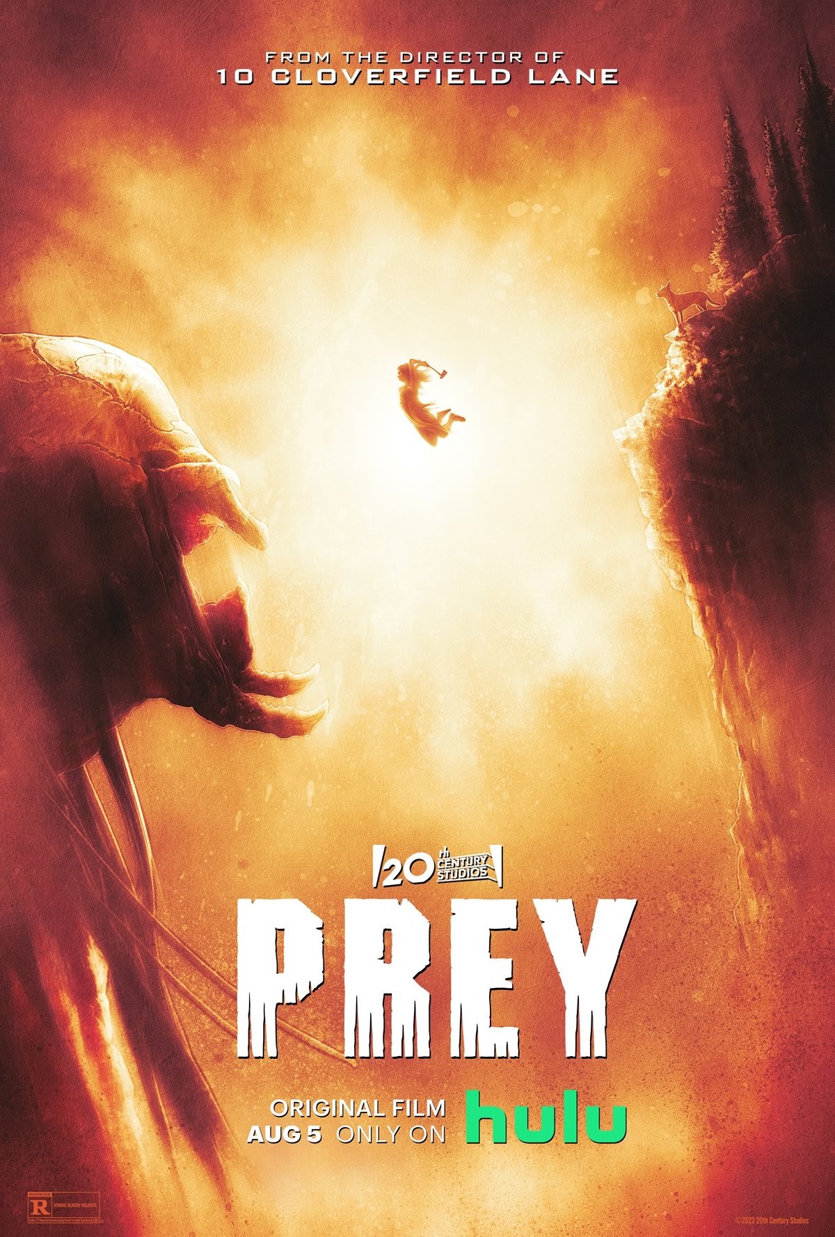 PREY | Feral | Predador sem máscara em trailer de Predador 5 com Amber Midthunder e dirigido por Dan Trachtenberg