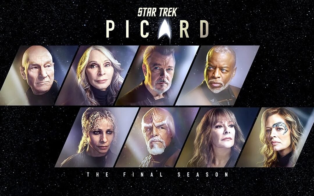 Star Trek: Picard 3 | Pôsteres e Teaser na Comic Con San Diego com retorno da equipe de Next Generation