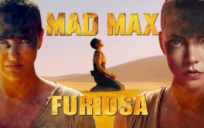 MAD MAX: FURIOSA | Anya Taylor-Joy como Furiosa em fotos de bastidores no set com luva verde