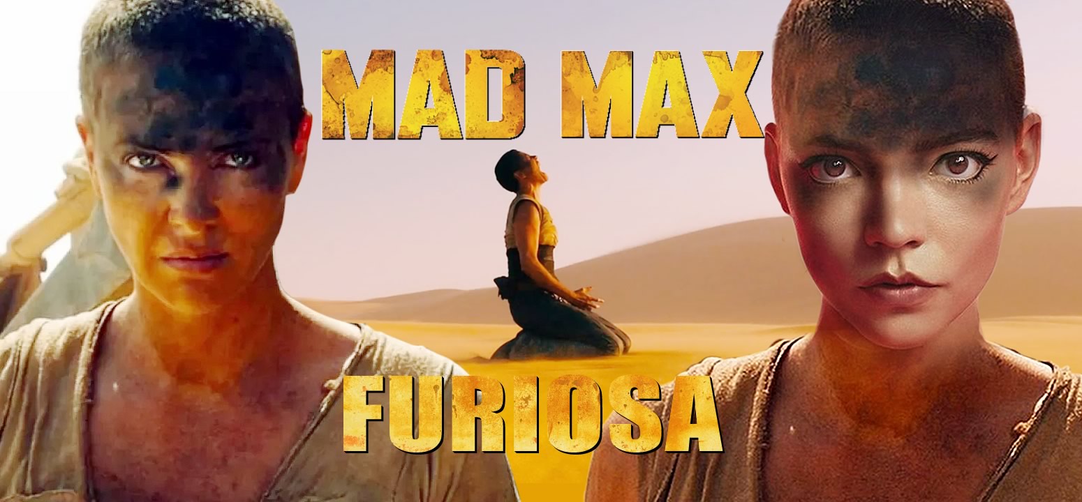 MAD MAX: FURIOSA | Anya Taylor-Joy como Furiosa em fotos de bastidores no set com luva verde