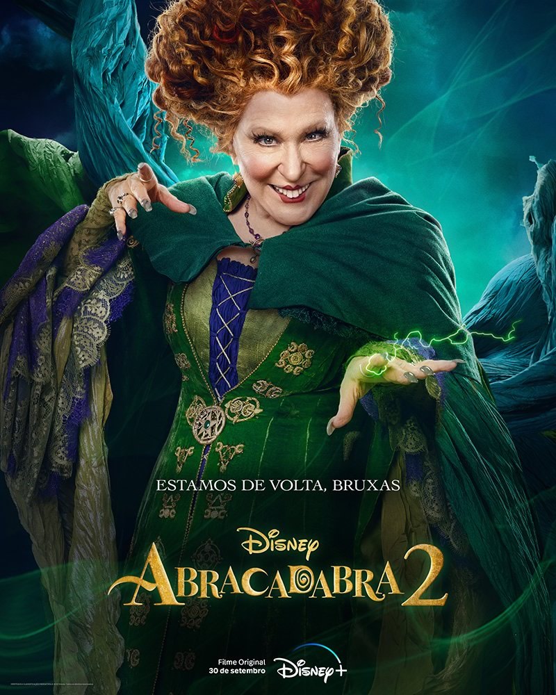 Abracadabra 2  As irmãs Sanderson estão de volta no novo trailer divulgado  na D23 - Cinema com Rapadura