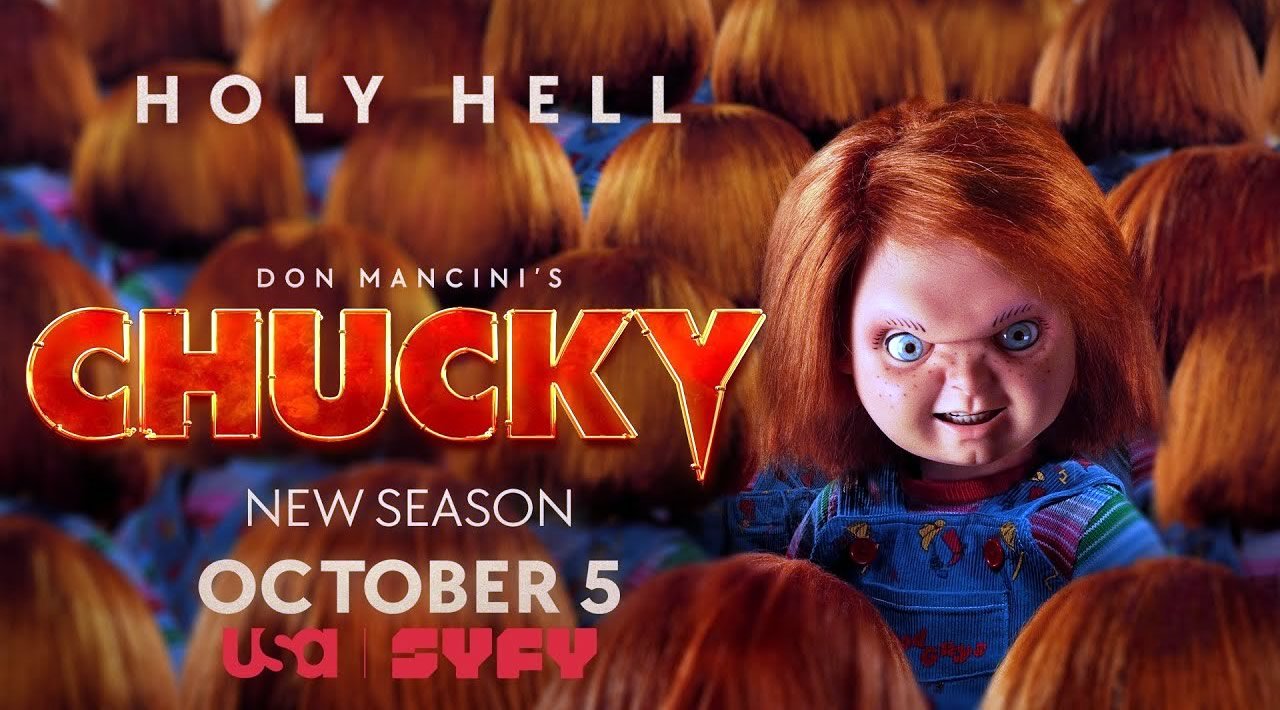 CHUKY Segunda temporada chegando no canal Syfy e Star Plus com a volta de Brad Dourif na voz do boneco do mal