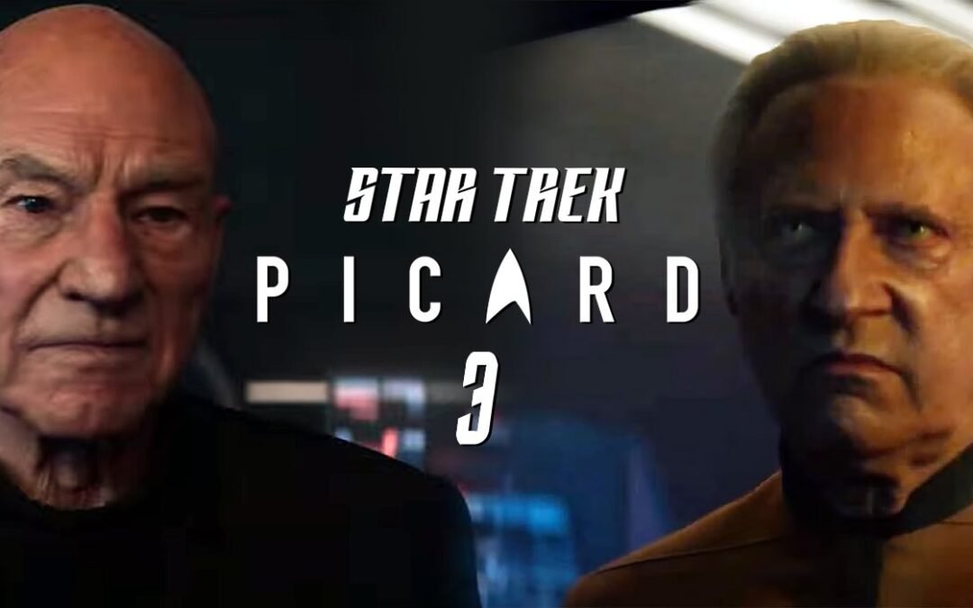 STAR TREK: PICARD 3 | Trailer da terceira e última temporada da série com o retorno de Moriarty e Lore