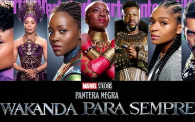 Pantera Negra: Wakanda Forever | Pôsteres animados da Entertainment com os principais personagens