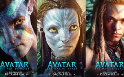 Avatar: O Caminho da Água | Novo Trailer e pôsteres individuais com Sam Worthington e Zoë Saldana
