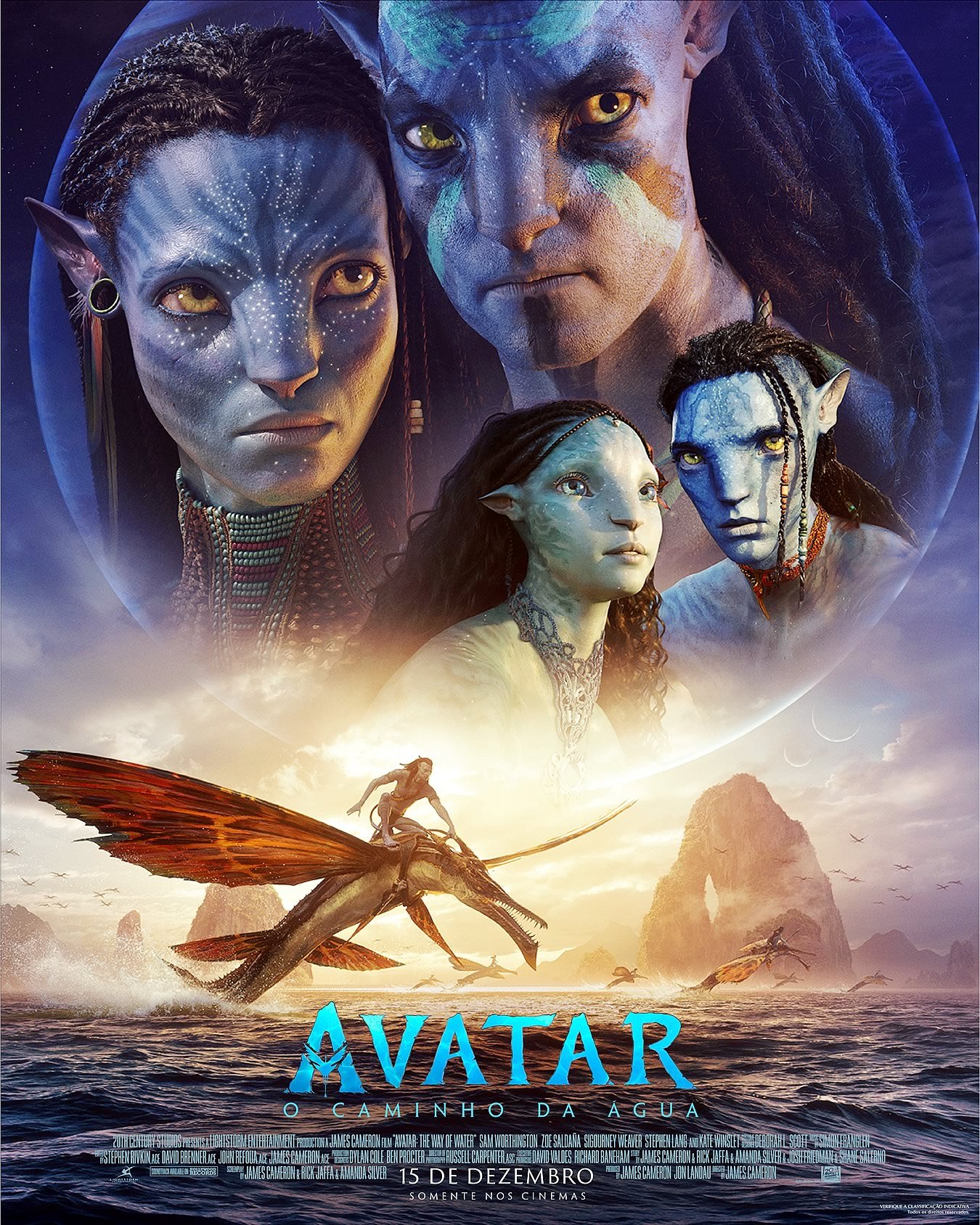 Avatar: O Caminho da Água | Trailer da sequência de James Cameron retornando à Pandora em 15 de dezembro de 2022 