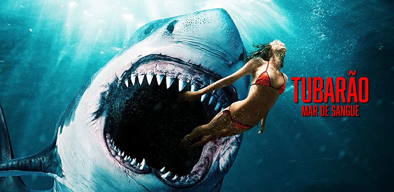 Tubarão Mar de Sangue Trailer do terror com Catherine Hanna e dirigido por James Nunn pela Paris Filmes