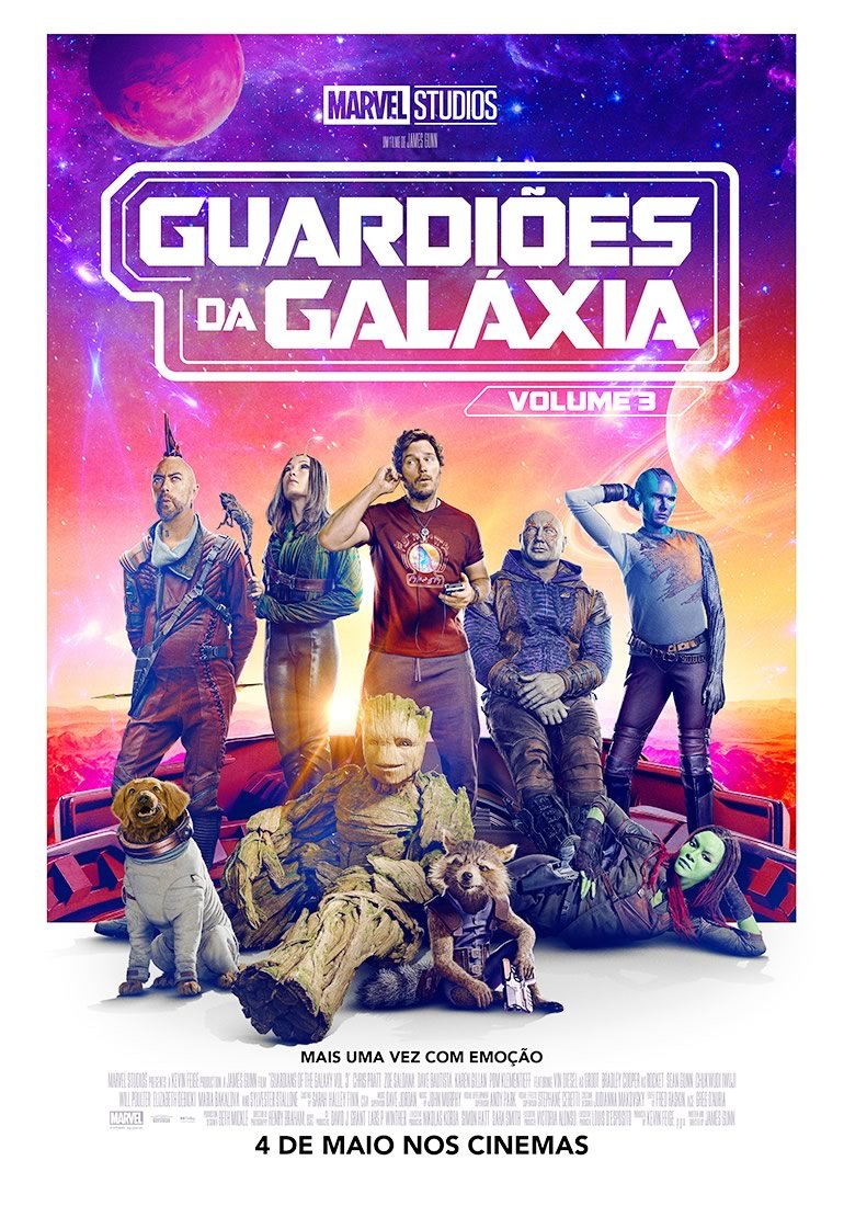 Guardiões da Galáxia Vol. 3 | Trailer divulgado durante o Super Bowl LVII com Star-Lord e sua equipe de heróis