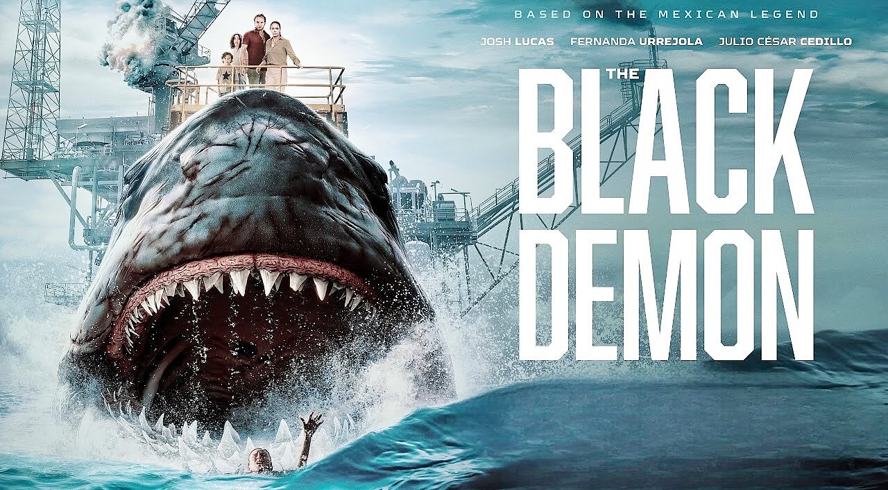 THE BLACK DEMON | Tubarão megalodonte feroz em filme de terror com Josh Lucas e Fernanda Urrejola