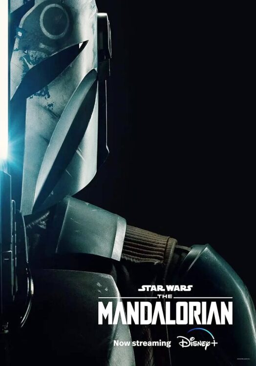 The Mandalorian 3 | Terceira temporada com pôsteres de Din Djarin com Grogu e Bo-Katan na luta pela Darksaber