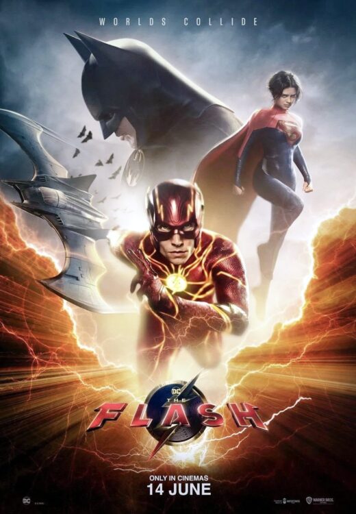 The Flash | Novo trailer e pôsteres divulgados pela Warner Bros com Ezra Miller no papel de Barry Allen