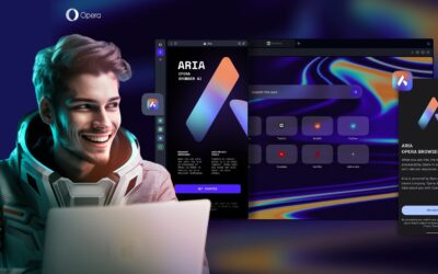 Aria | Opera apresenta a nova IA integrada ao navegador com acesso a informações em tempo real da web