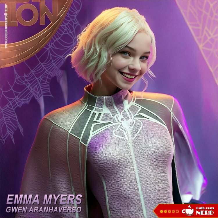 Emma Myers como Gwen Stacy em live-action de Homem-Aranha no Aranhaverso pela Sony Pictures?