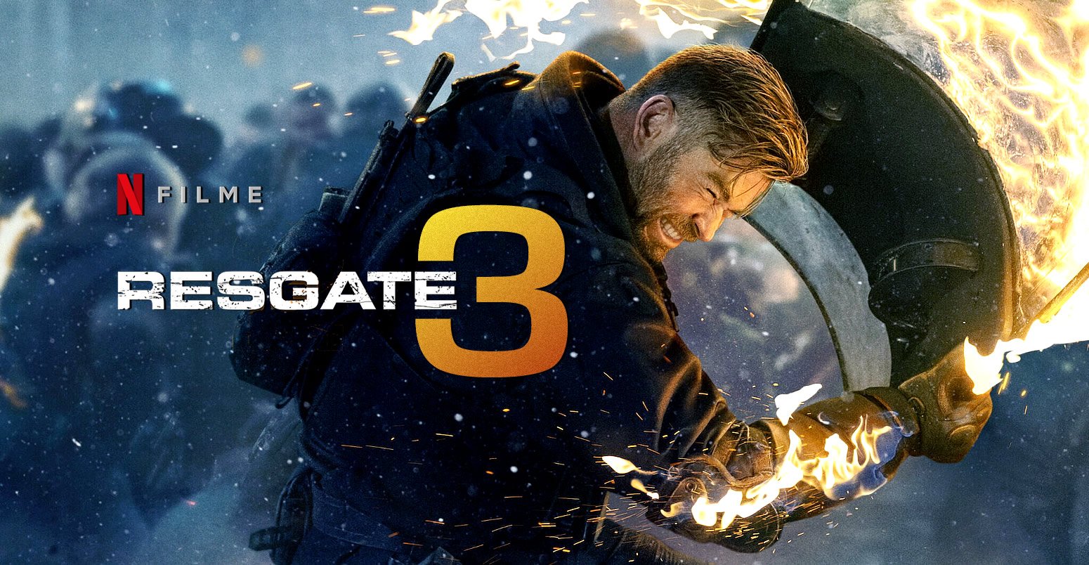 Resgate 3 | Chris Hemsworth e o diretor Sam Hargrave anunciaram, durante o Tudum 2023, o retorno de Tyler Rake em breve