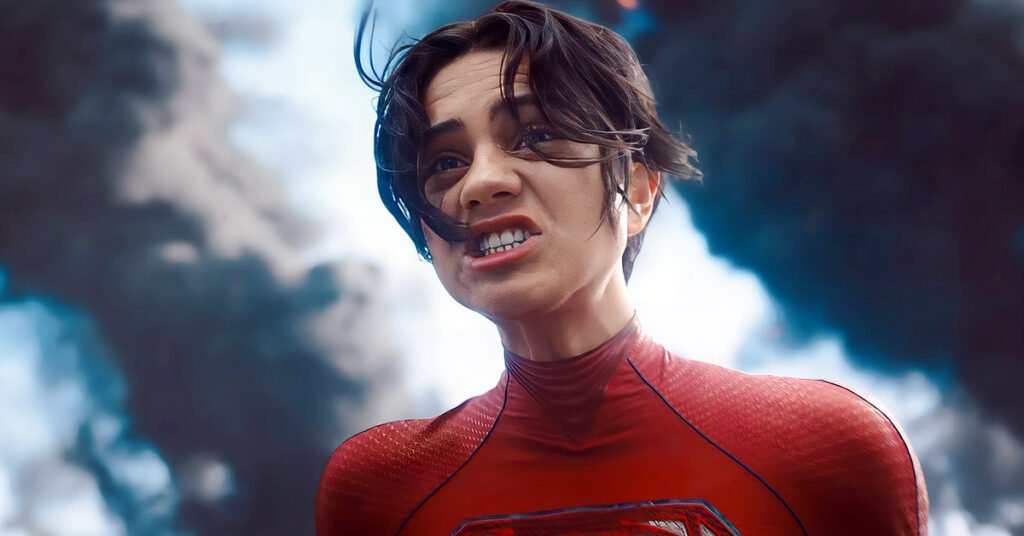 Sasha Calle como Supergirl em vídeo de bastidores de The Flash do diretor Andy Muschietti na Warner Bros