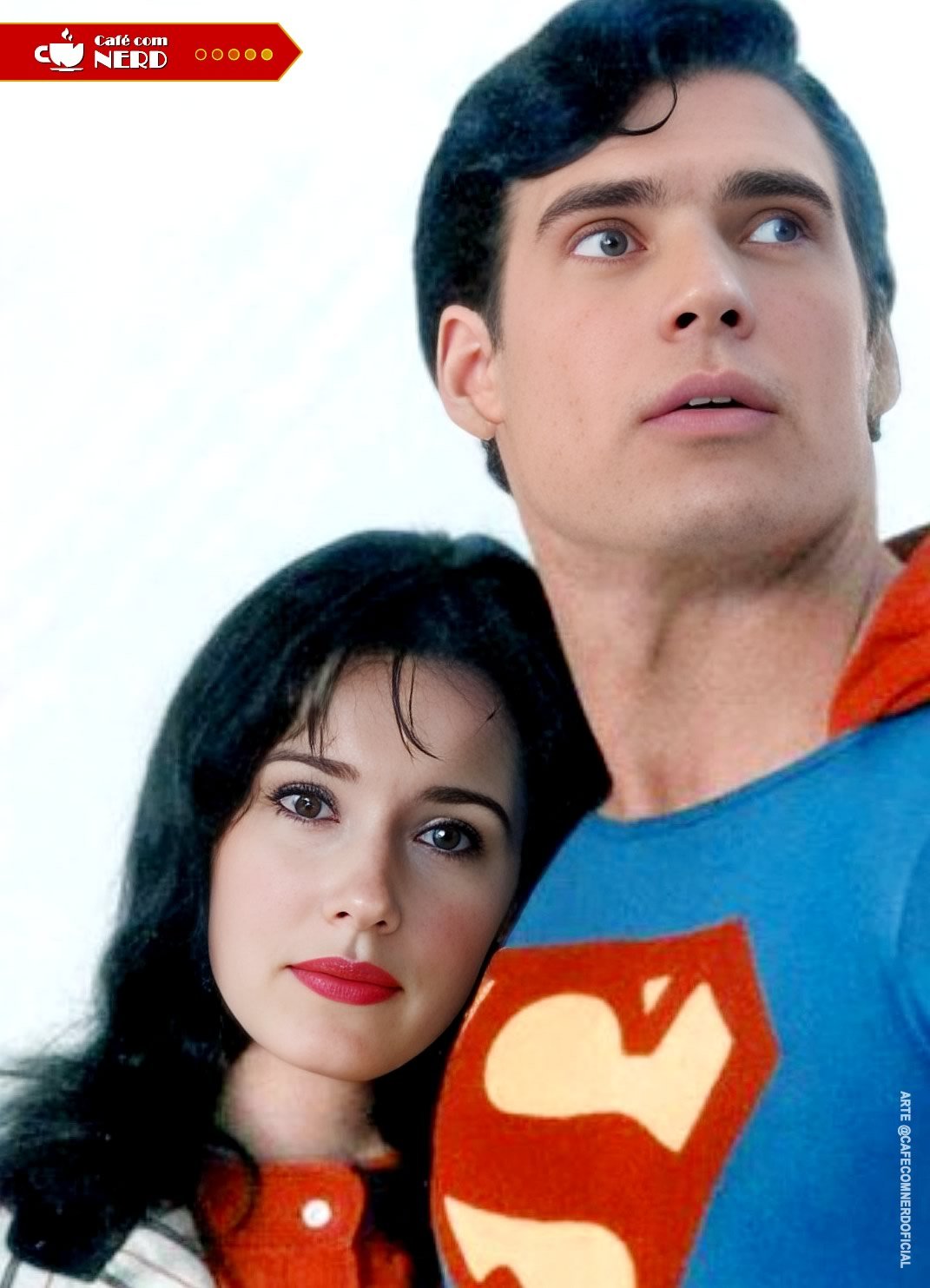 Superman Legacy com David Corenswet e Rachel Brosnahan