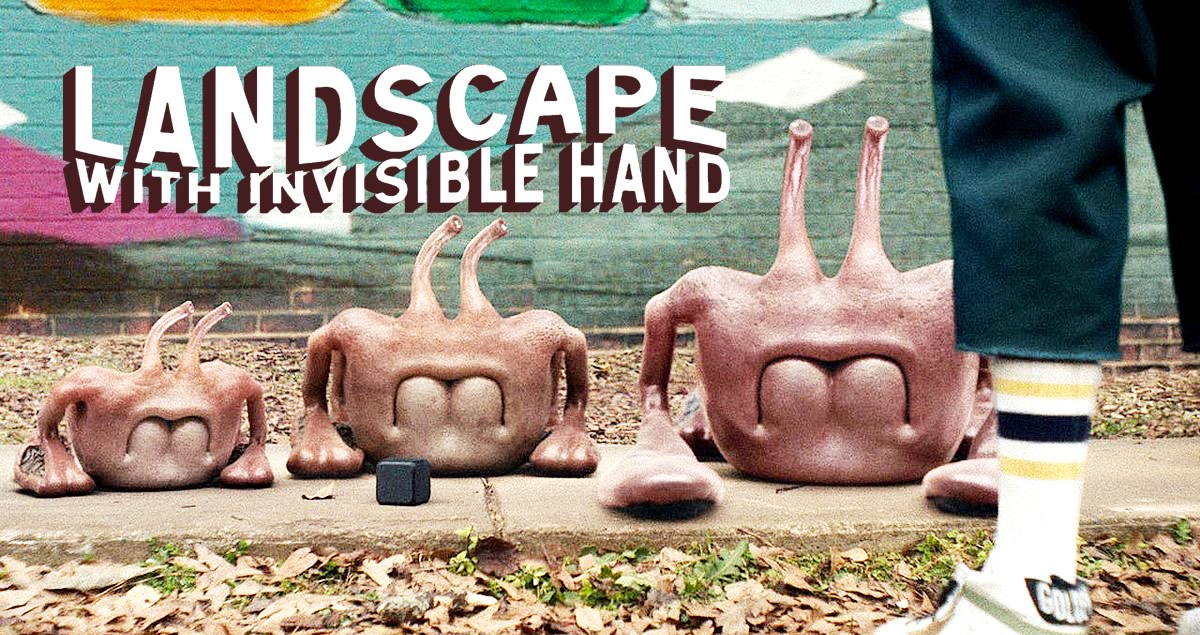 Landscape with Invisible Hand | Vídeo de bastidores do filme de ficção científica independente dirigido por Cory Finley